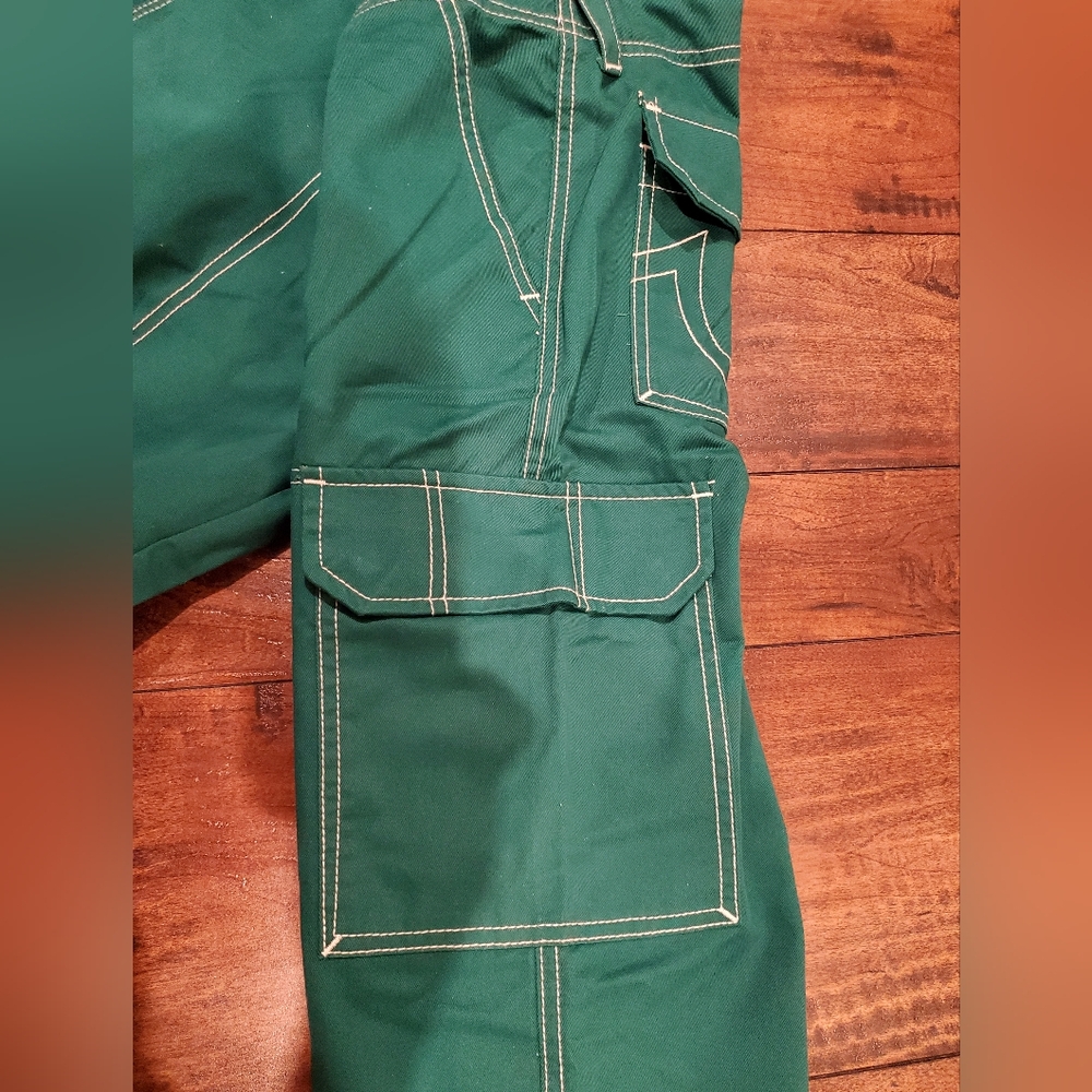 NWT True Religion Adventurine Green Single Needle Military Cargo Pants - Picture 10 of 16